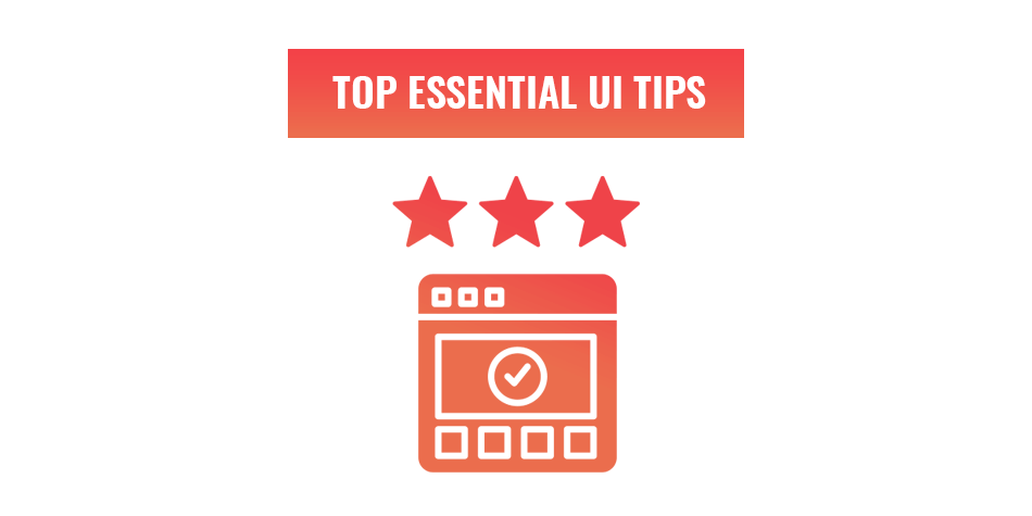 UI design tips - feature